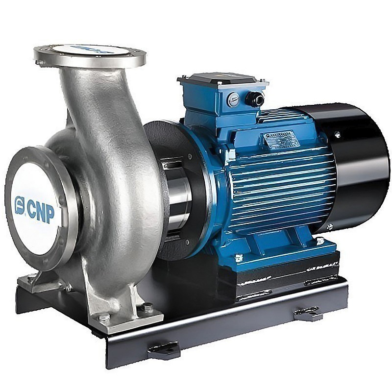 Консольно-моноблочный насос CNP NISF200-150-400/90SWL 3x220/380 4-полюсный из нержавеющей стали AISI316-1