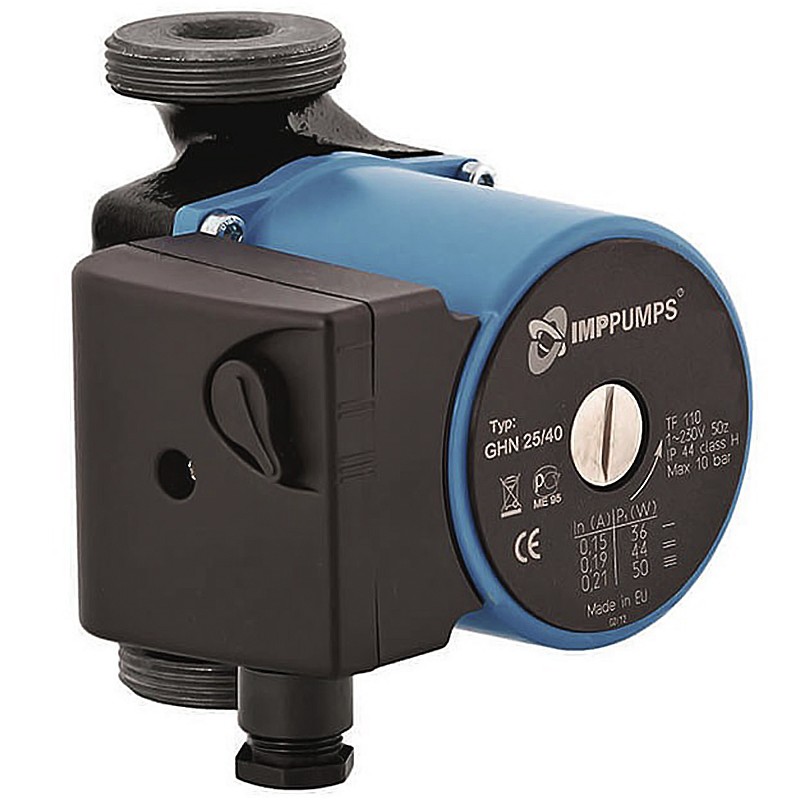 Насос циркуляционный с мокрым ротором GHN 15/40-130 50Вт 1х220В 3-скор. резьбовой PN10 110C IMP PUMPS-1