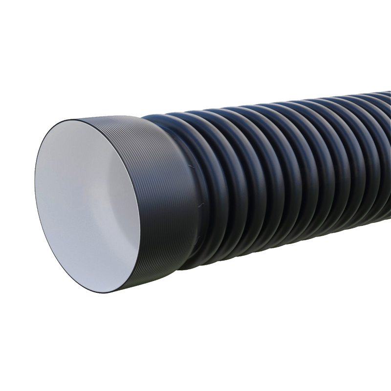 Труба гофрированная ПЭ 923х800 SN6-7 6,2м с раструбом FDplast-1
