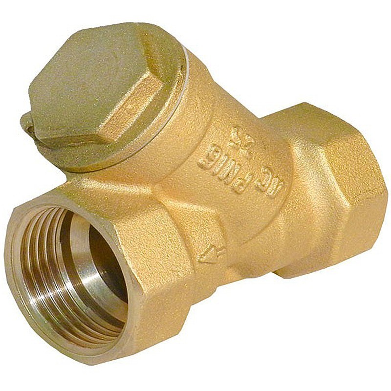 Фильтр сетчатый латунный DN 40 PN 25(16) муфта-муфта БАЗ-1
