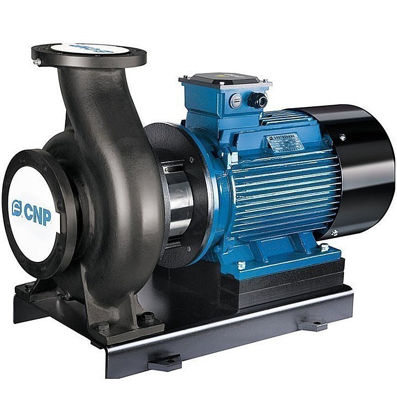 Консольно-моноблочный насос CNP NIS150-125-400G/55SWH 3x220/380 4-полюсный из чугуна-1