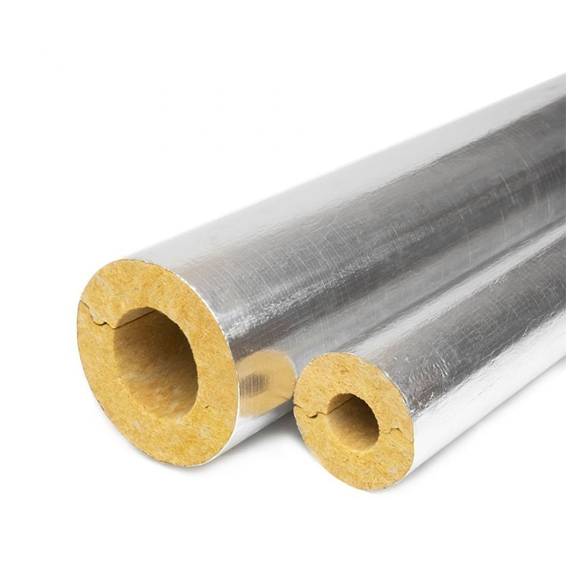 Цилиндр K-FLEX 25x034-1 K-ROCK ALU вырезной, минеральная вата-1