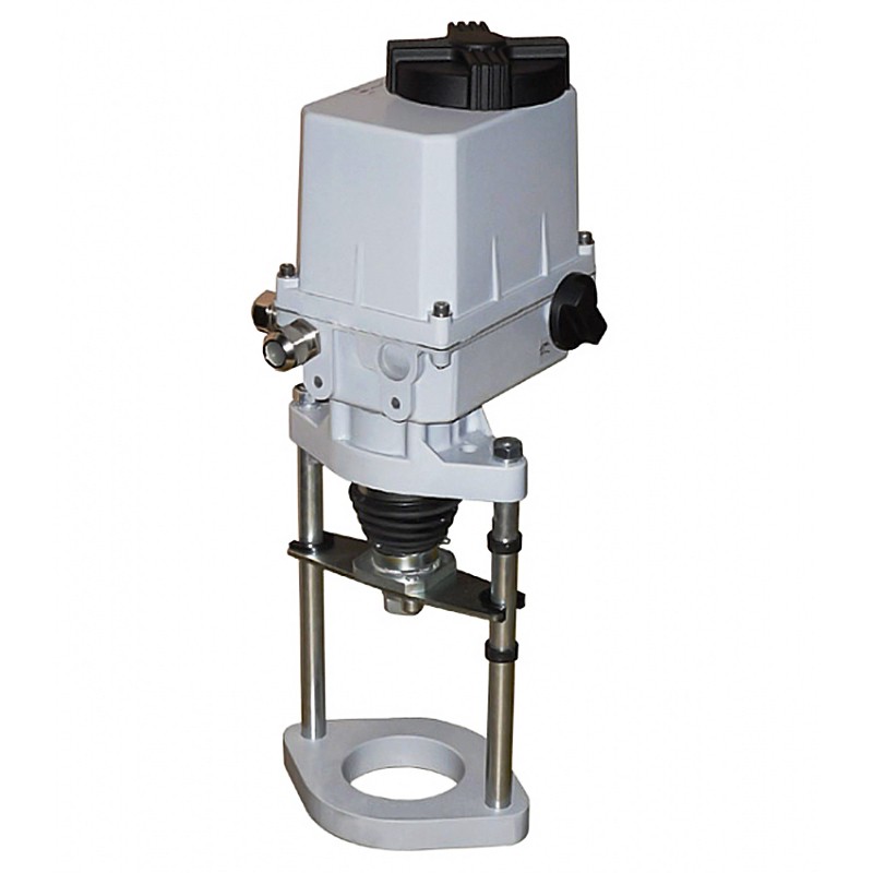 Клапан смесительный 27ч908нж DN 100 PN 16 с электроприводом 220В 160Kvs REGADA ST 0.1 498.0-0UISC/02 (4-20мА) КПСР-2