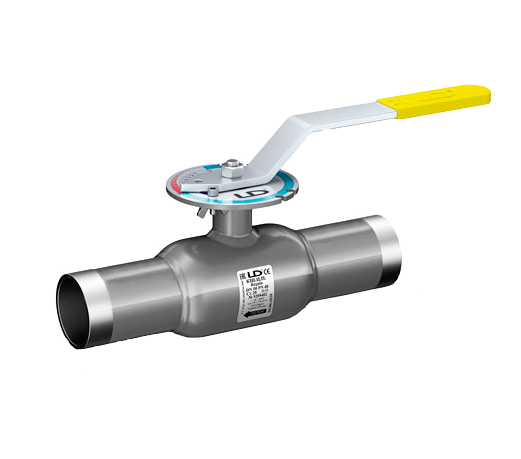 Кран стальной шаровой цельносварной LD Regula, DN 80 PN 25, 280мм, стандартнопроходной, приварной с ручкой купить в Нижнем Новгороде | "Проконсим"
