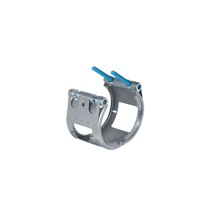 Хомут GRIP DN 150 для труб SML, нержавеющая сталь с резиновой манжетой-1