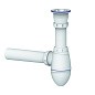 Сифон для умывальника Unicorn А210, 40х40 прямой отвод, 1 1/2'' х40 чаша из нержавеющей стали купить в Нижнем Новгороде | "Проконсим"
