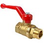 Краны латунные шаровые 11Б27фт1М DN 15-50 PN 25-40 рычаг муфта-штуцер Valfex.215.LR1 купить в Нижнем Новгороде | "Проконсим"