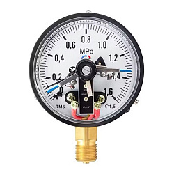  Манометр Росма ТМ-510Р.04 IP54, 100мм, 0-1,6МПа, резьба M20x1,5, с электронной приставкой тип I, радиальный, класс точности 1,5 (930092832) со склада Проконсим в Нижнем Новгороде