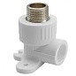 Угольник установочный ПП 25-3/4'' PN 25 с наружной резьбой белый РТП 15108 купить в Нижнем Новгороде | "Проконсим"