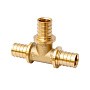 Тройник латунный для PEX-PEX труб 25-25-25 PN 16  под надвижную гильзу  MVI SF.440.06 купить в Нижнем Новгороде | "Проконсим"
