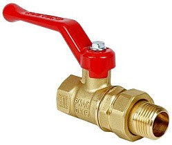 Краны латунные шаровые 11Б27фт1М DN 15-32 PN 40 рычаг-американка Valfex.223 Standart ГОСТ Р 59553 купить в Нижнем Новгороде | "Проконсим"
