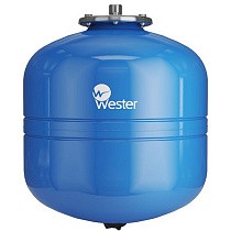Гидроаккумуляторы для водоснабжения DN 20-25 PN 10 вертикальные голубые WESTER купить в Нижнем Новгороде | "Проконсим"