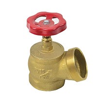 Клапан латунный пожарный КПЛ-1 DN 50-65 PN 16 муфта-штуцер купить в Нижнем Новгороде | "Проконсим"