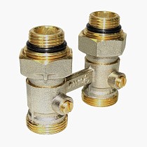 Узелы нижнего подключения Vekotrim DN 15 PN 10 прямой для двухтрубной системы радиаторов купить в Нижнем Новгороде | "Проконсим"