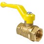 Краны латунные шаровые газовые 11Б27фтМ DN 15-50 PN 25-40 рычаг муфта-муфта Valfex.271.LR3 купить в Нижнем Новгороде | "Проконсим"
