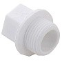 Заглушка резьбовая ПП  1/2'' PN 25 с наружной резьбой белая VALFEX  купить в Нижнем Новгороде | "Проконсим"