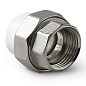 Муфта комбинированная ПП 20-3/4'' PN 25 с накидной гайкой белая Pro Aqua PA29010 купить в Нижнем Новгороде | "Проконсим"