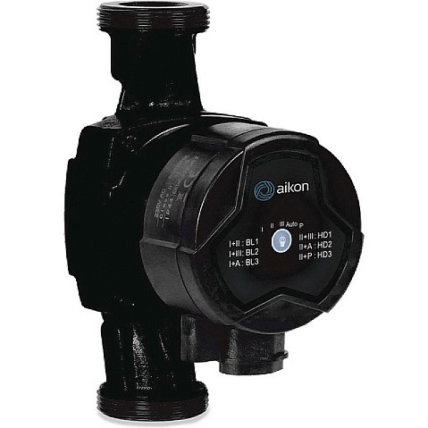 Насос циркуляционный PN 10,L 180, 245Вт 1х220В с мокрым ротором AIKON CMS(L)25-8T1M 3х-скоростной резьбовой 110гр. купить в Нижнем Новгороде | "Проконсим"