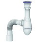 Сифон для умывальника Unicorn А220Р, 40х50 гибкий отвод, 1 1/2'' х40 пластиковая чаша купить в Нижнем Новгороде | "Проконсим"