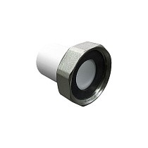  Штуцеры ПП DN 20-32 PN 25 с накидной гайкой белые Valfex  (930024399) со склада Проконсим в Нижнем Новгороде