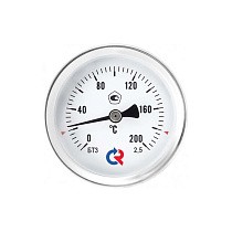 Термометры биметаллические БТ-31.211 Ду 63 L 64 G1/2'' осевые РОСМА купить в Нижнем Новгороде | "Проконсим"