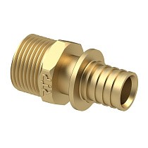 Муфты латунные для PEX труб DN 16-40 PN 16 под надвижную гильзу с наружной резьбой РосТурПласт купить в Нижнем Новгороде | "Проконсим"