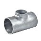 Тройник стальной Дн 159х4-108х4,5 (DN 150х100) переходной оцинкованный 2 исполнение ГОСТ 17376-2001 купить в Нижнем Новгороде | "Проконсим"