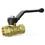 Кран латунный шаровой DN 15 PN 16 под манометр G1/2''хG1/2'' муфта-муфта рычаг LD Pride 44.341.15 купить в Нижнем Новгороде | "Проконсим"