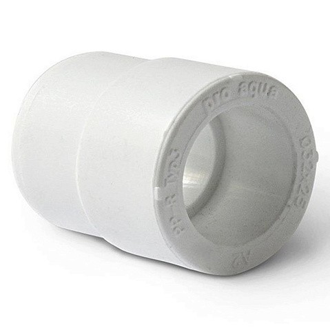 Муфта переходная ПП 63-40 PN 25 штуцер-муфта белая Pro Aqua PA12536P купить в Нижнем Новгороде | "Проконсим"