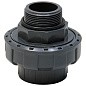 Муфта разборная НПВХ DN 63-2" PN 16 клеевая с наружной резьбой черная Aquaviva BMG63200 купить в Нижнем Новгороде | "Проконсим"