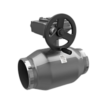 Краны стальные шаровые цельносварные DN 150-400 PN 16-25 приварные с редуктором LD купить в Нижнем Новгороде | "Проконсим"