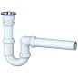 Сифон для умывальника Unicorn Y210, 40х40 прямой отвод, 1 1/2'' х40 чаша из нержавеющей стали купить в Нижнем Новгороде | "Проконсим"