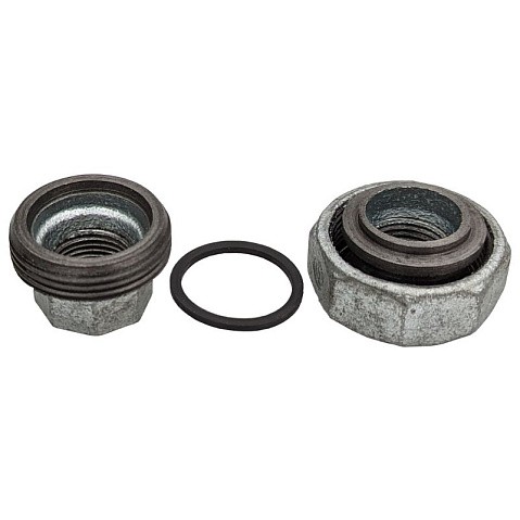 Американка чугунная DN 15-50 PN 16 оцинкованная муфта-муфта с плоской прокладкой Fittex Plus купить в Нижнем Новгороде | "Проконсим" Американка чугунная DN 15-50 PN 16 оцинкованная муфта-муфта с плоской прокладкой Fittex Plus купить в Нижнем Новгороде | "Проконсим"