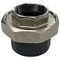 Муфта разборная НПВХ DN 50-1 1/2" PN 16 клеевая с внутренней латунной резьбой черная Aquaviva AQVBBD50F купить в Нижнем Новгороде | "Проконсим"