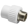 Муфта комбинированная ПП 20-1/2'' PN 25 с наружной резьбой белая VALFEX  купить в Нижнем Новгороде | "Проконсим"