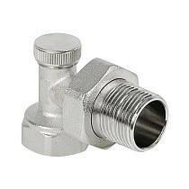  Клапан для радиаторов VALFEX VF.019.N, PN-10, угловой, настроечный (930019013) на складе Проконсим в Нижнем Новгороде