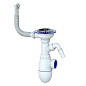 Сифон для мойки Unicorn В431V, без отвода, 3 1/2'' х40 с отводом для стиральной машины, круглый перелив купить в Нижнем Новгороде | "Проконсим"