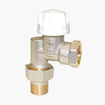  Клапан термостатический Calypso DN 15 PN 10 осевой M30x1,5'' под термоголовку с предварительной настройкой (173410130) на складе Проконсим в Нижнем Новгороде