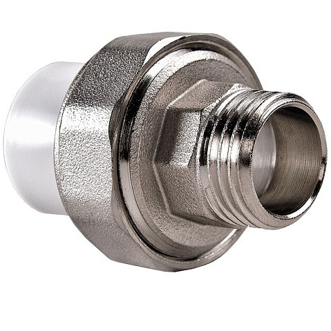Муфта ПП разьемная 40-1 1/4'' PN 25 раструбная белая РВК купить в Нижнем Новгороде | "Проконсим"
