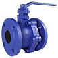 Кран шаровой полнопроходной DN 15 PN 16 чугунный фланцевый 130мм уплотнение PTFE с рукояткой РИДАН 082X4800R купить в Нижнем Новгороде | "Проконсим"