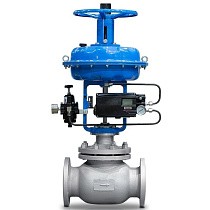 Клапаны стальные запорно-регулирующие DN 15-80 PN 4 с пневмоприводом МА-С-350-25-3-У1 без ручного дублера КПСР купить в Нижнем Новгороде | "Проконсим"