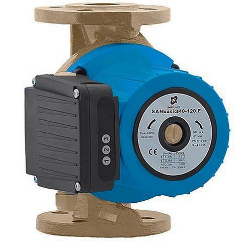 Насос циркуляционный с мокрым ротором SANMBASIC II 50-120 F280 825Вт 1х220В 3-скор. фланцевый PN10 65C IMP PUMPS купить в Нижнем Новгороде | "Проконсим"