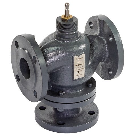 Клапан чугунный регулирующий DN 80 PN 16 под привод 100kv фланцевый до 150гр. РИДАН VF-3R 065Z3362R купить в Нижнем Новгороде | "Проконсим"