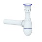 Сифон для мойки Unicorn В210, 40х40 прямой отвод, 1 1/2'' х40 чаша из нержавеющей стали купить в Нижнем Новгороде | "Проконсим"