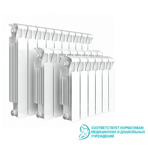 Радиатор монолитный RIFAR MONOLIT Ventil VL 80х570х100 11секц. 500/197Вт купить в Нижнем Новгороде | "Проконсим"