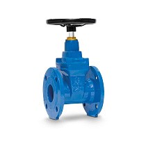  Задвижка чугунная с обрезиненным клином Ду Ру FAF  EPDM,  клиновая, фланцевая, для воды, Турция. (930130011) со склада Проконсим в Нижнем Новгороде