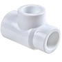 Тройник ПП переходной 40-32-40 PN 25 белый РВК