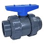Краны шаровые НПВХ DN 20-110 PN 16 уплотнение EPDM/TPV Aquaviva купить в Нижнем Новгороде | "Проконсим"