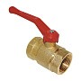 Краны латунные шаровые 11Б27п1 DN15-50 PN40 рычаг муфта-муфта БАЗ А30.0 купить в Нижнем Новгороде | "Проконсим"