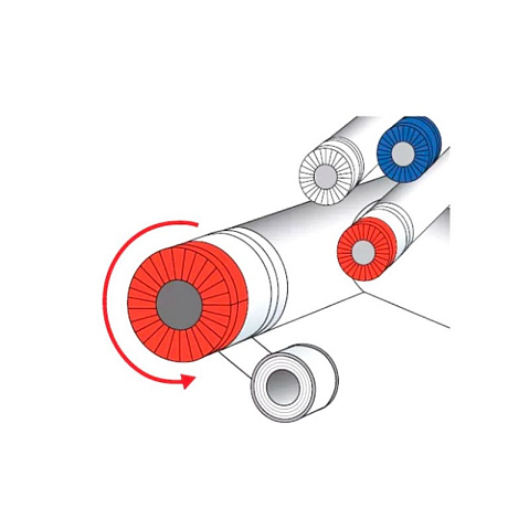 Алюминиевые заглушки K-FLEX red, ширина ленты от 32 до 42мм, L 10м  купить в Нижнем Новгороде | "Проконсим"